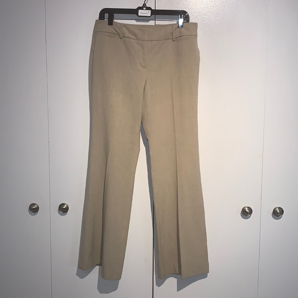 New York & Co Stretch Tan Pants Sz 8